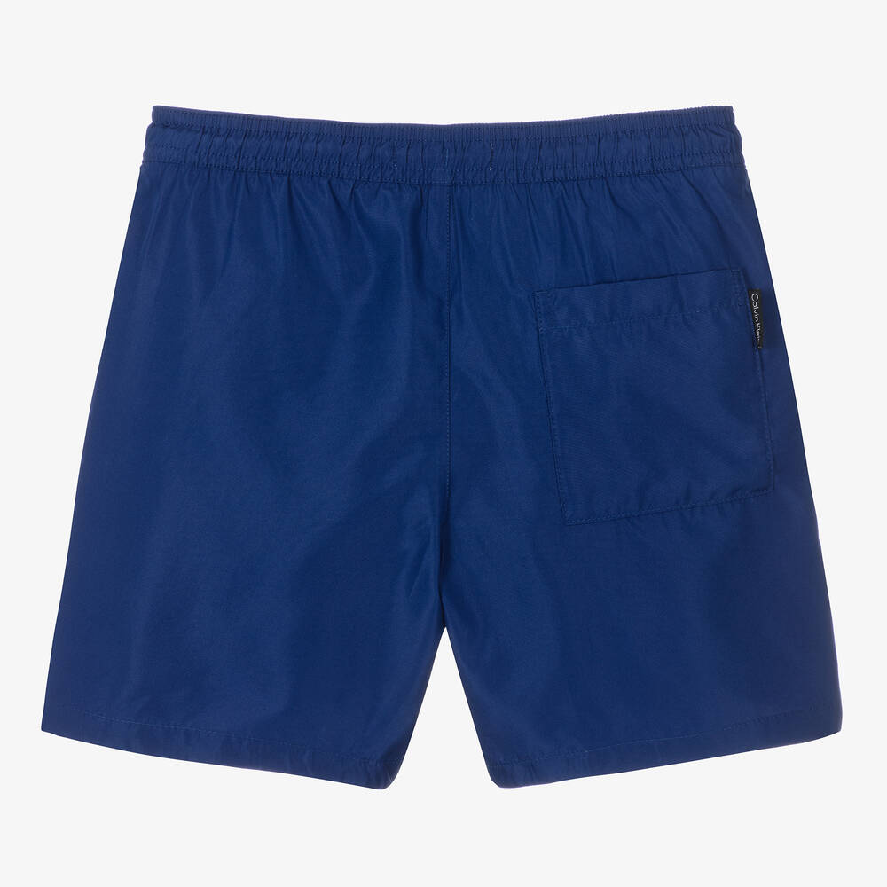 Calvin klein blue swim shorts online