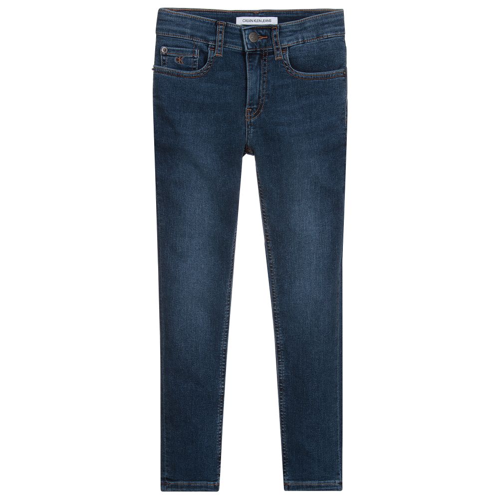 Calvin Klein Джинсы-Синие джинсы скинни для мальчиков | Childrensalon Outlet