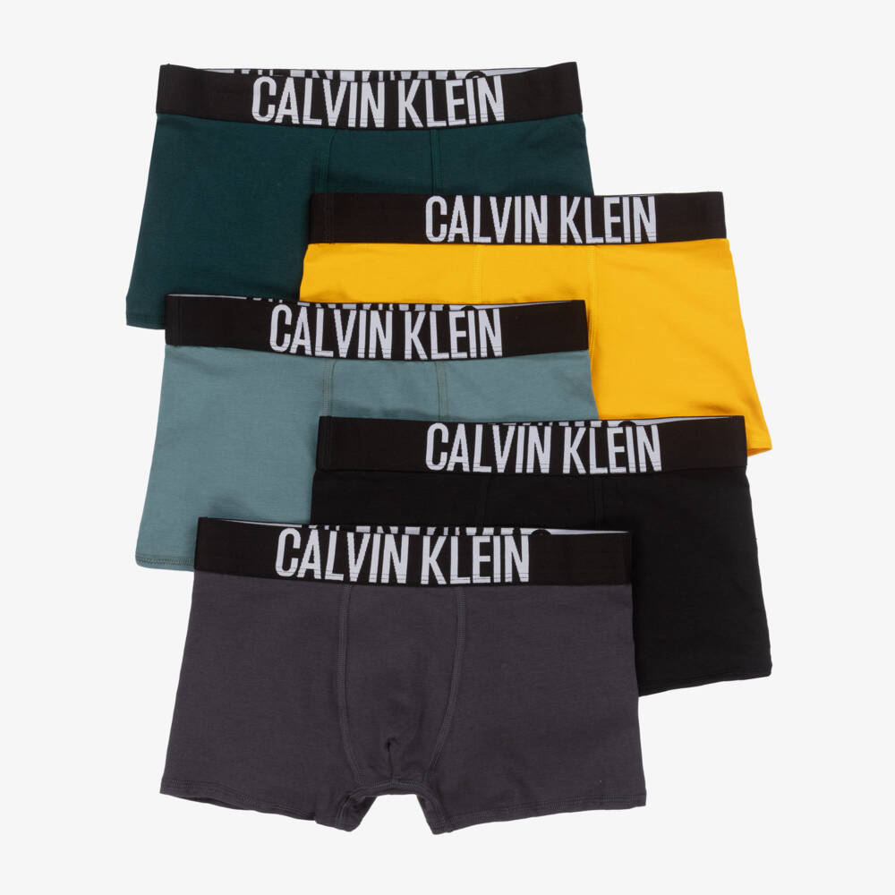 Calvin Klein-Boys Cotton Boxer Briefs Set | Childrensalon Outlet