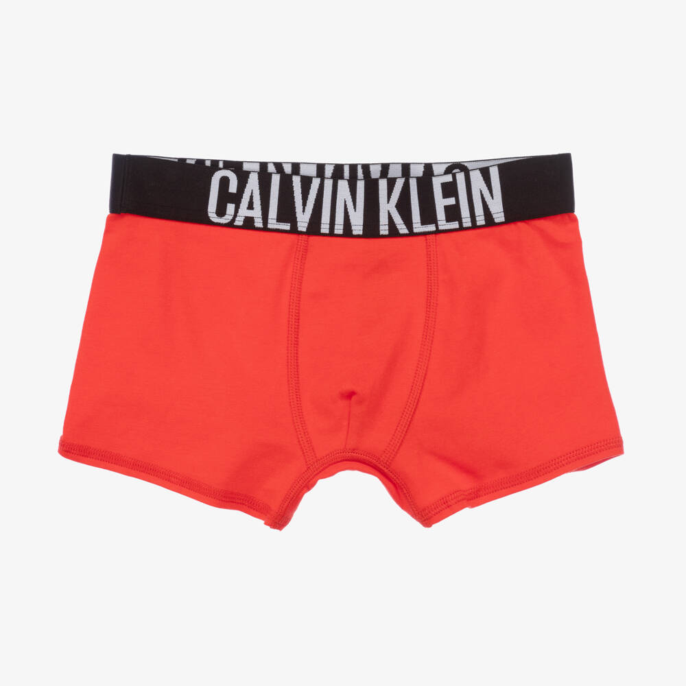Calvin Klein-Boys Cotton Boxer Shorts Duo | Childrensalon Outlet