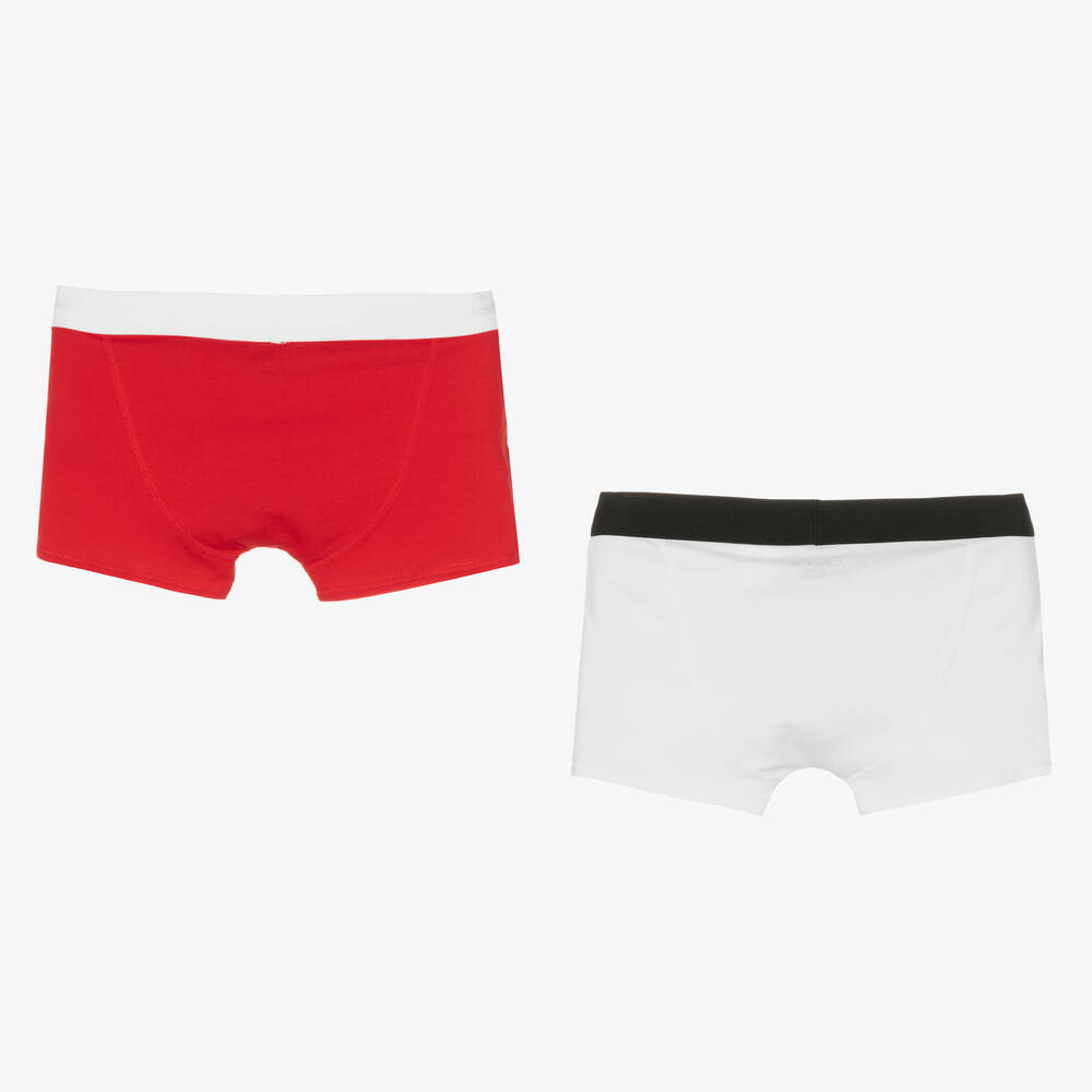 Calvin Klein Boys Cotton Boxers 2 Pack Childrensalon Outlet