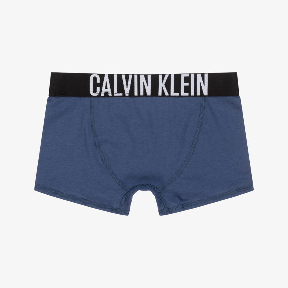 Calvin Klein-Boys Dual-Tone Cotton Boxer Duo | Childrensalon Outlet