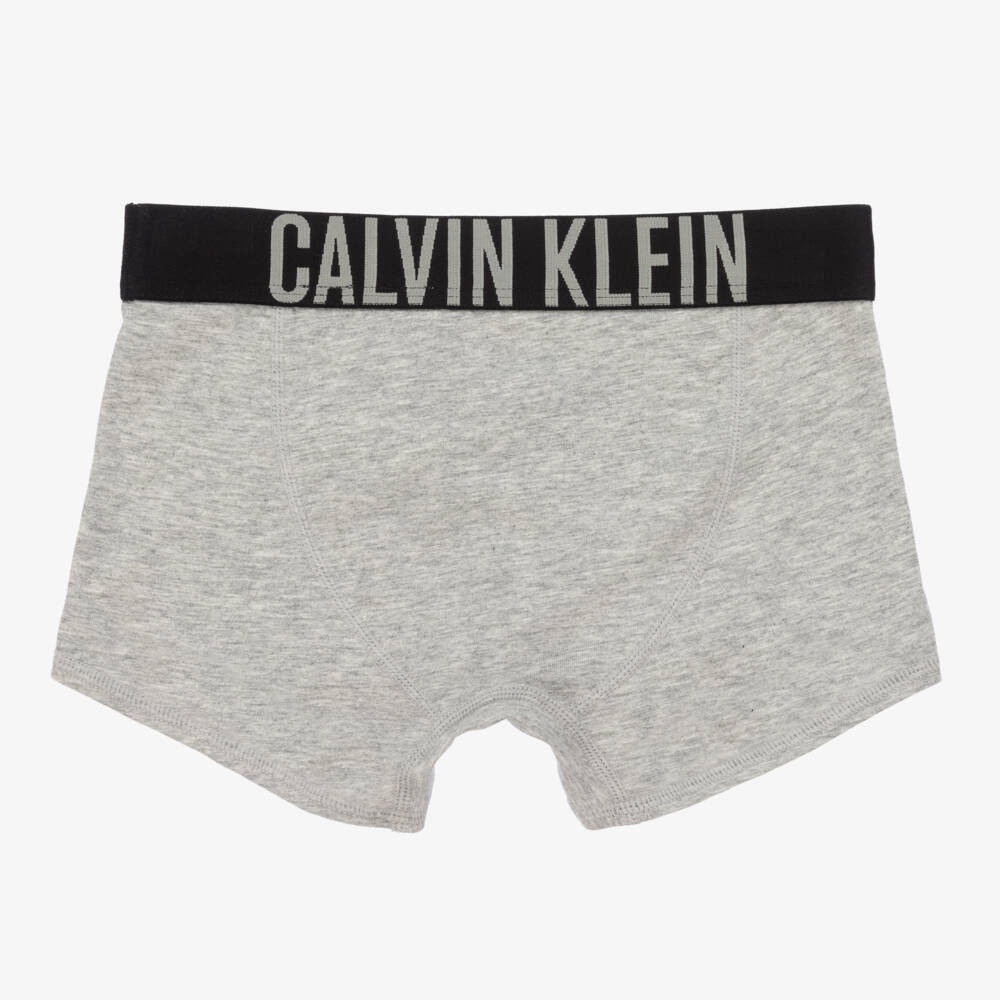 Calvin Klein-Boys Dual-Tone Cotton Comfort Boxers | Childrensalon Outlet