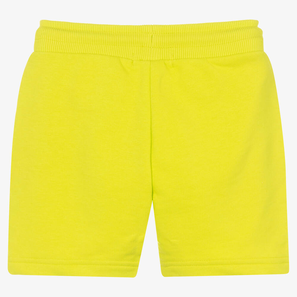 Calvin Klein Jeans-Boys Green Cotton Shorts | Childrensalon Outlet