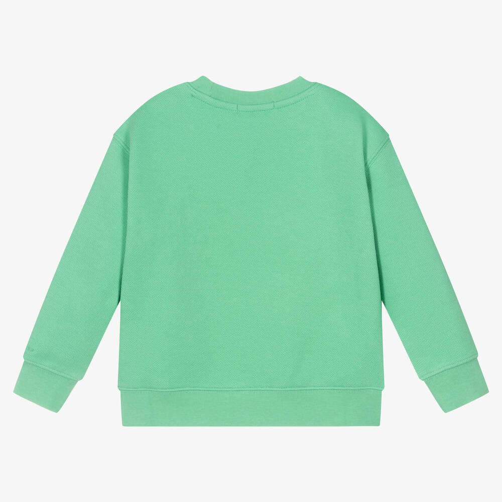 Calvin klein shop green sweatshirt