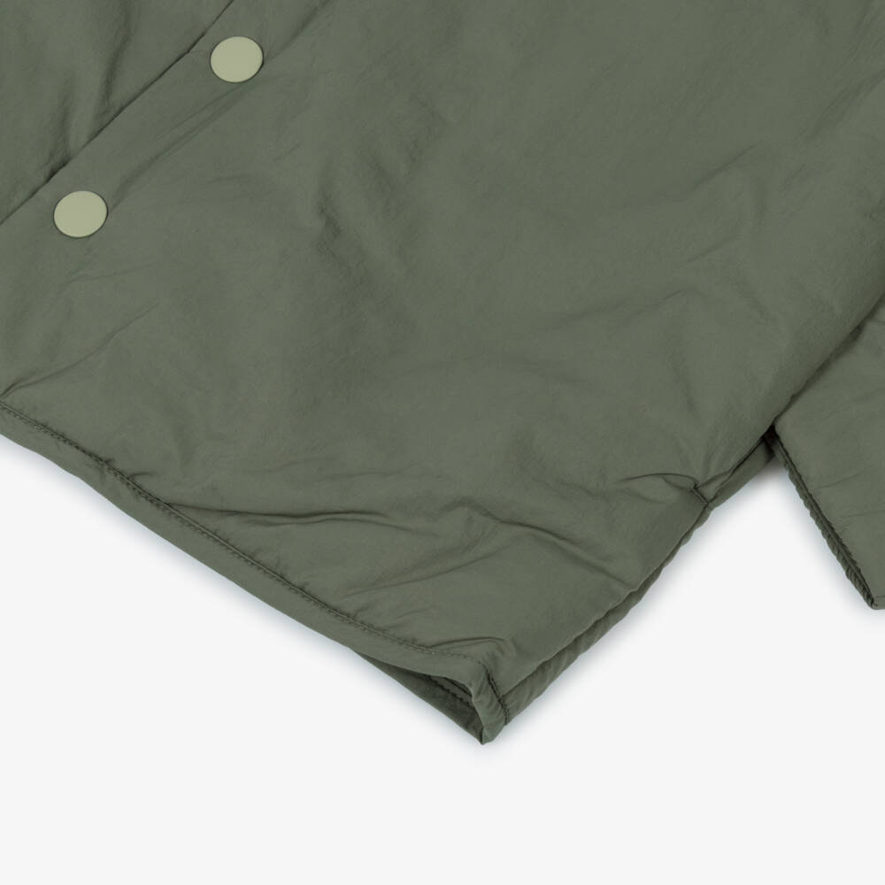 Calvin Klein-Куртка стеганая зелёная для мальчиков | Childrensalon Outlet