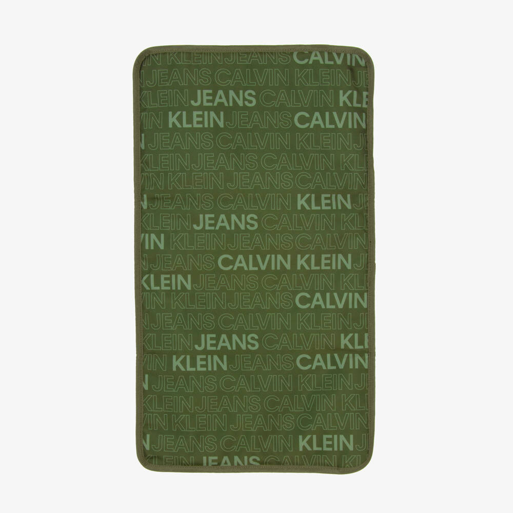 Calvin Klein-Boys Green Utility Diaper Bag | Childrensalon Outlet