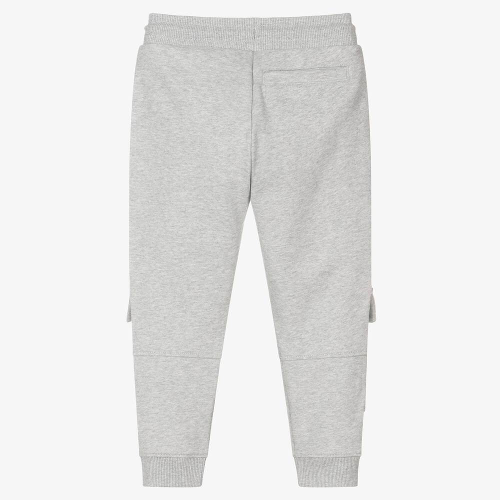 Calvin Klein Boys Grey Marl Utility Joggers Childrensalon Outlet