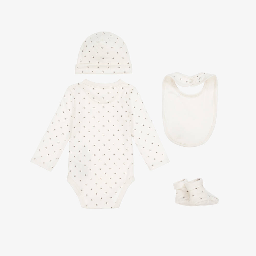 Calvin Klein-Роскошный кремовый комплект для мальчиков | Childrensalon Outlet