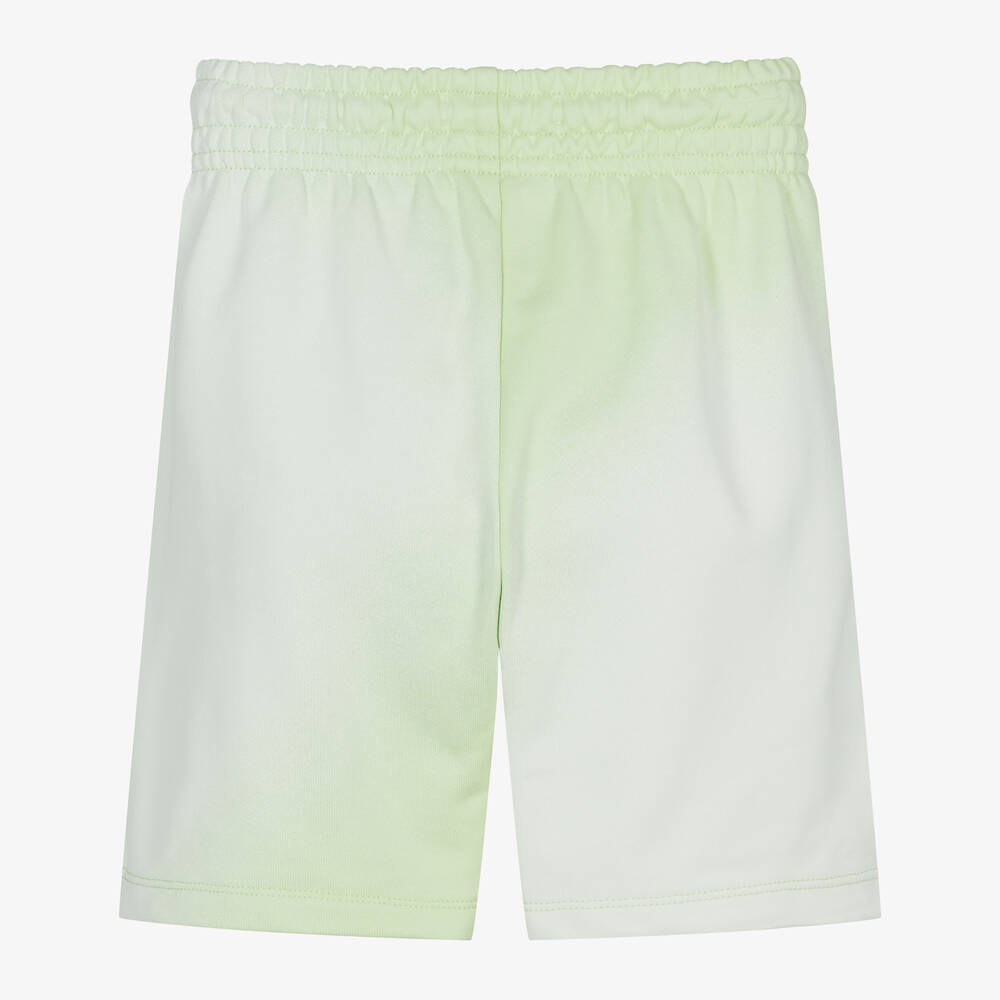 Calvin Klein-Boys Lime Green Spray Paint Shorts | Childrensalon Outlet