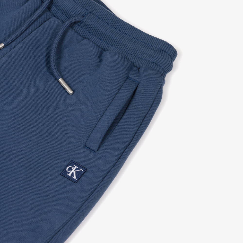 Calvin Klein-Boys Navy Cotton Comfort Shorts | Childrensalon Outlet
