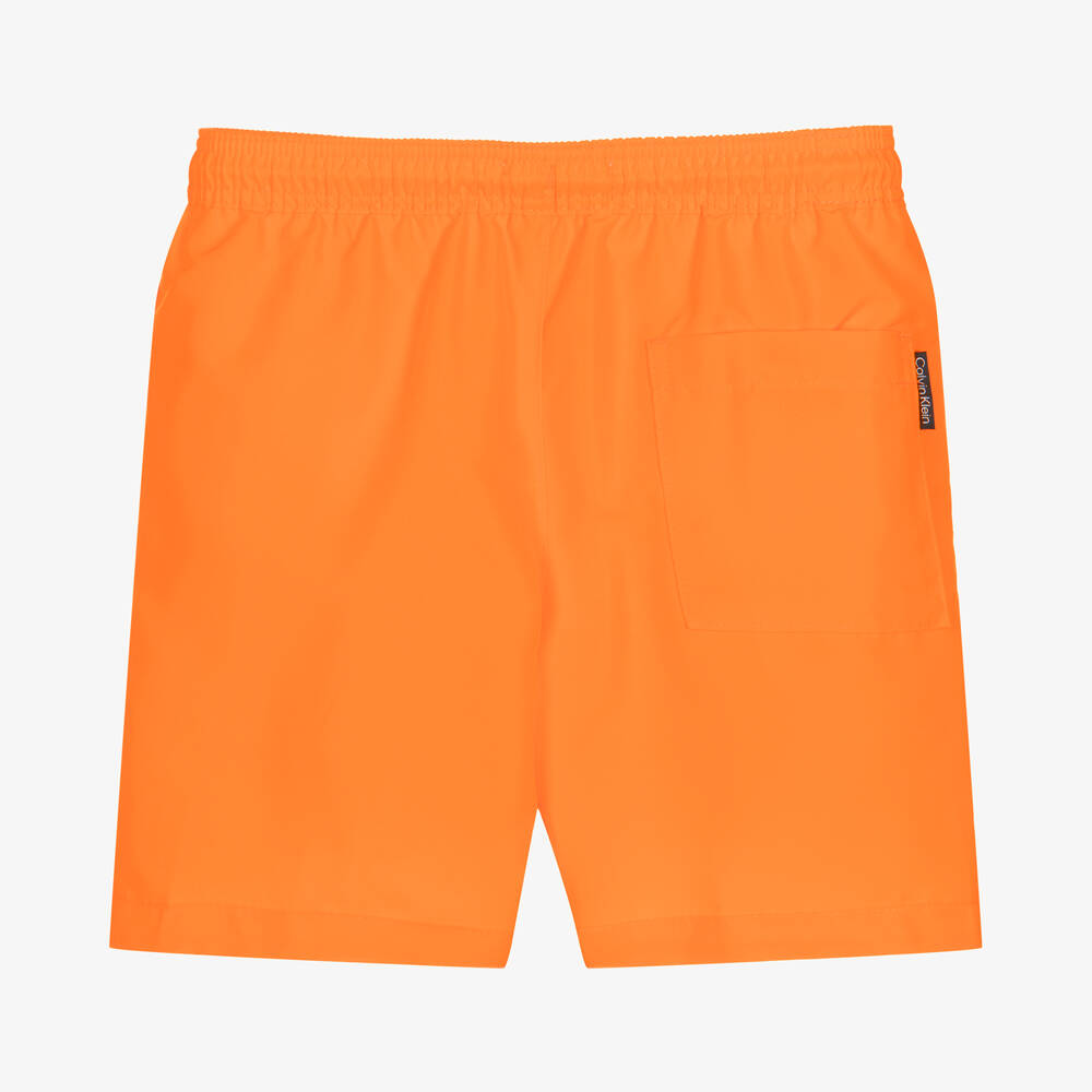Calvin klein swim shorts orange sale