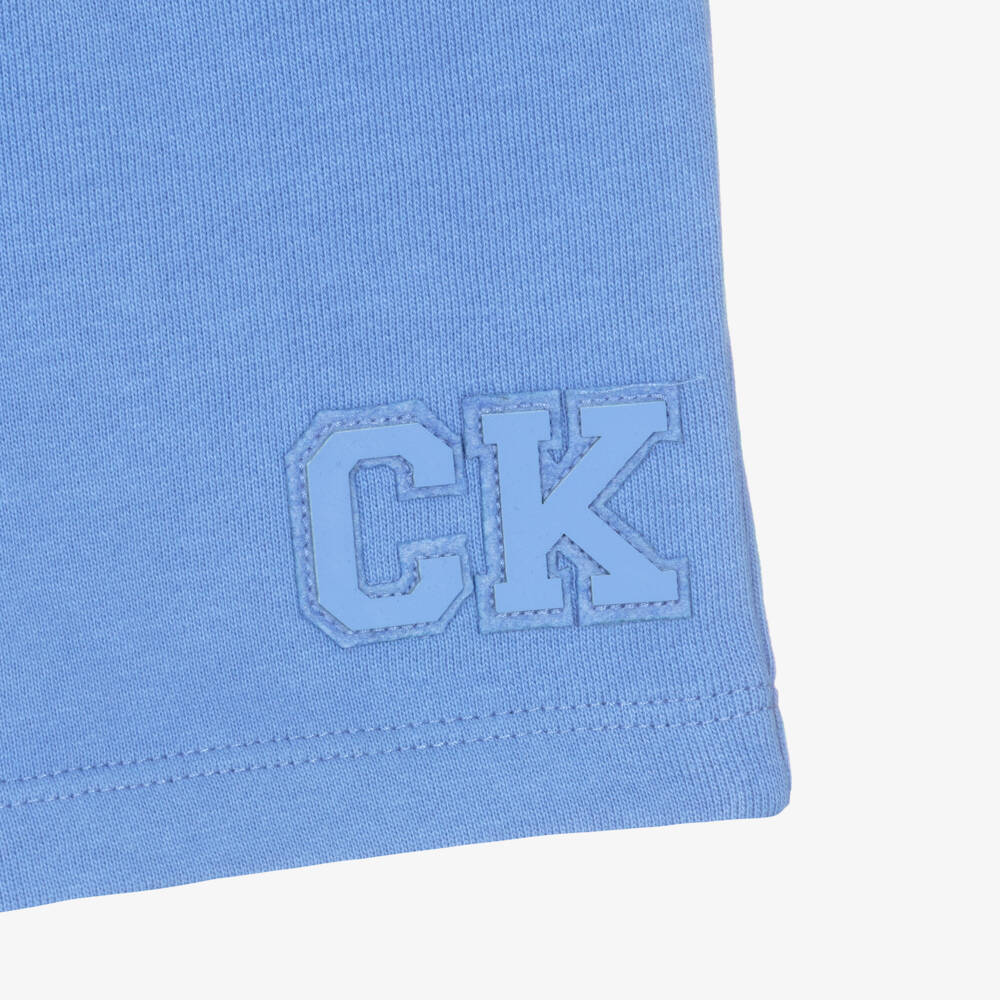 Calvin Klein-Шорты синий с нашивкой для мальчиков | Childrensalon Outlet