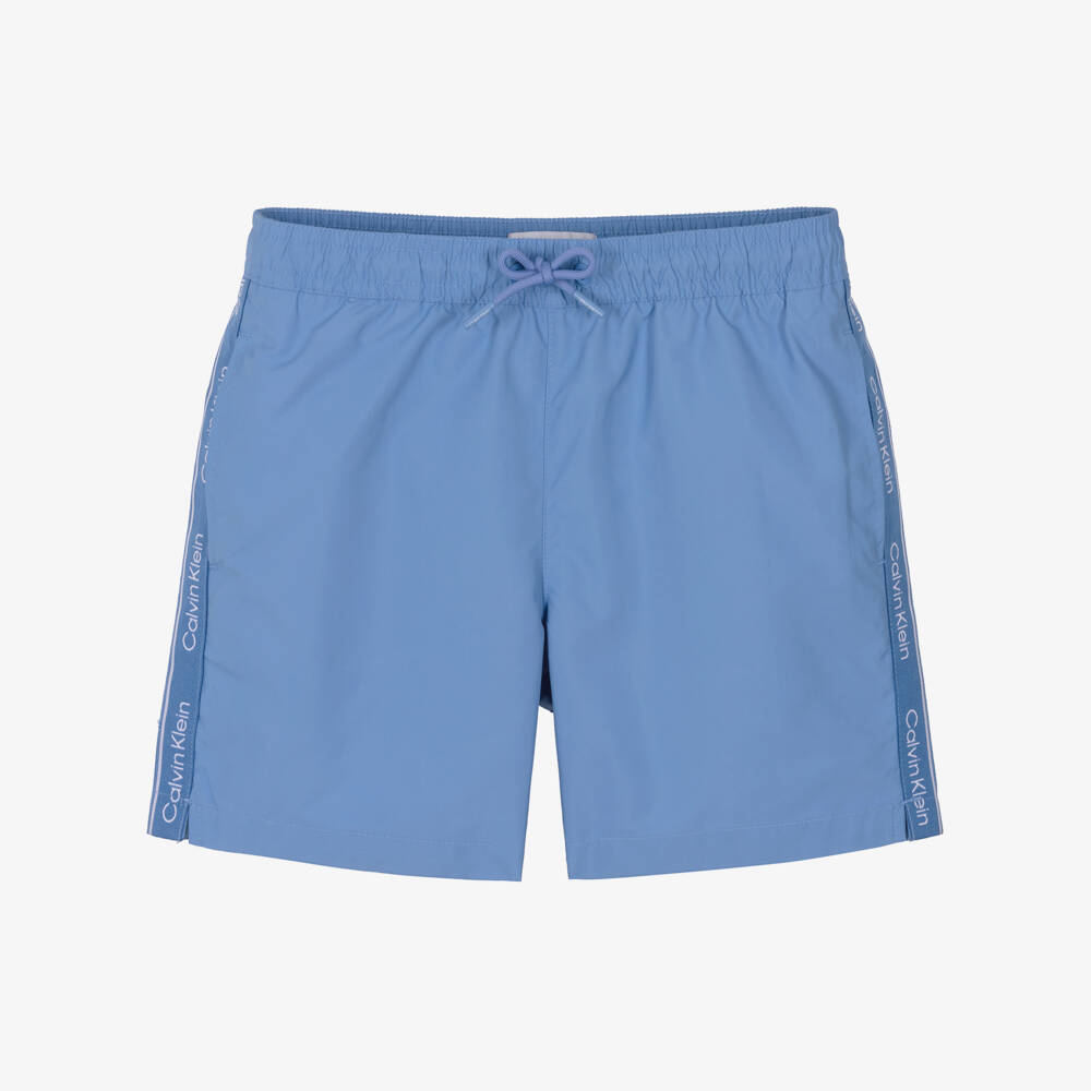 Calvin Klein-شورت سباحة لون أزرق للأولاد | Childrensalon Outlet