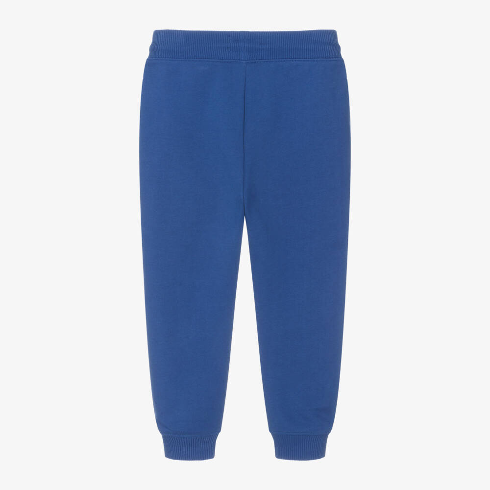 Calvin Klein-Boys Royal Blue Logo Joggers | Childrensalon Outlet