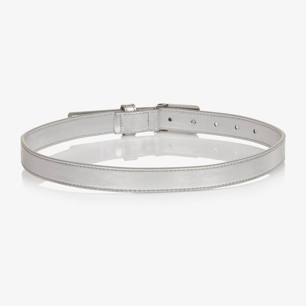 Calvin Klein-حزام فضي معدني أنيق للأولاد | Childrensalon Outlet