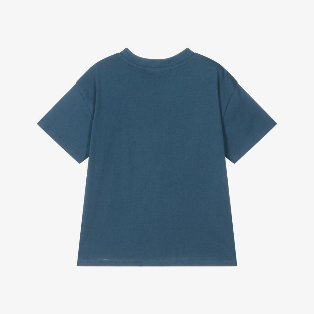 Calvin Klein-Boys Soft Blue Tee Delight | Childrensalon Outlet