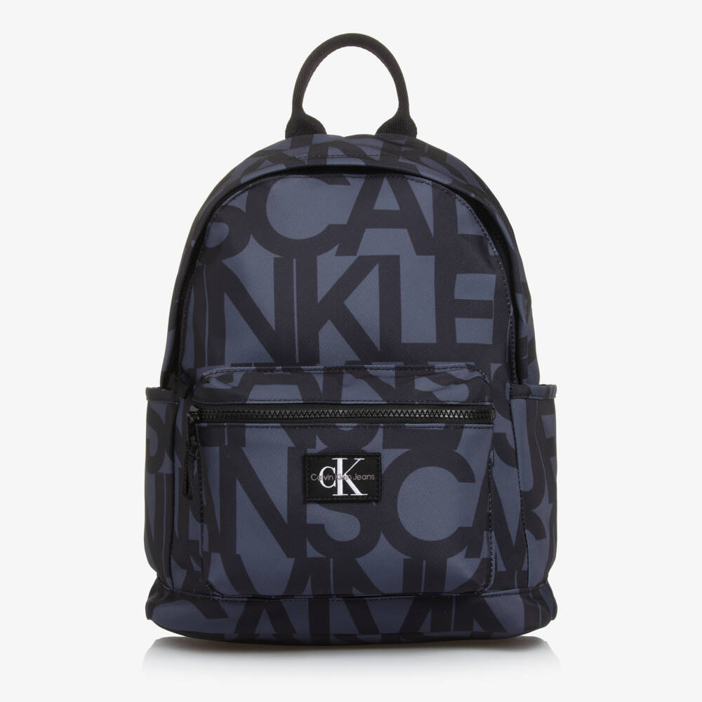 Calvin Klein-Boys Stone Canvas Rucksack 36cm | Childrensalon Outlet