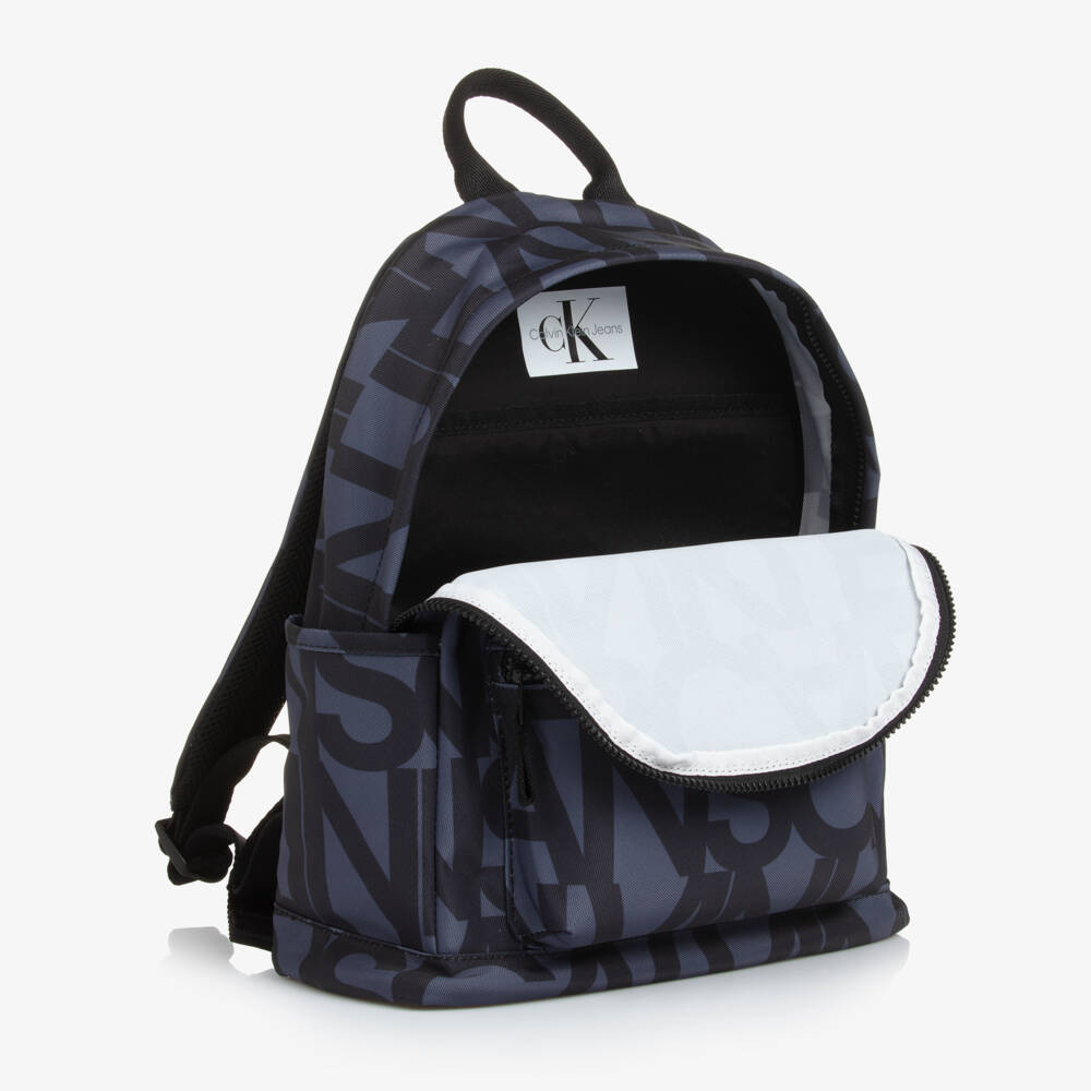 Calvin Klein-Boys Stone Canvas Rucksack 36cm | Childrensalon Outlet