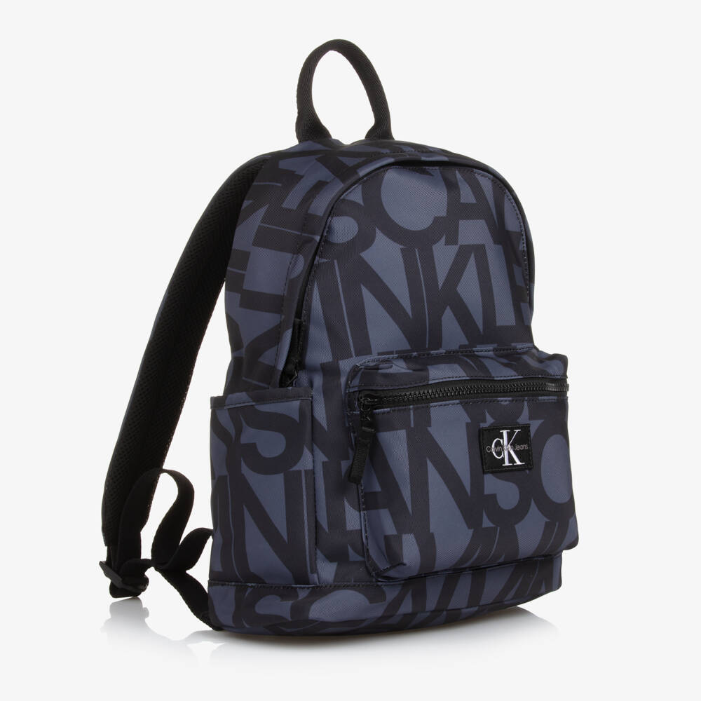 Calvin Klein-Boys Stone Canvas Rucksack 36cm | Childrensalon Outlet
