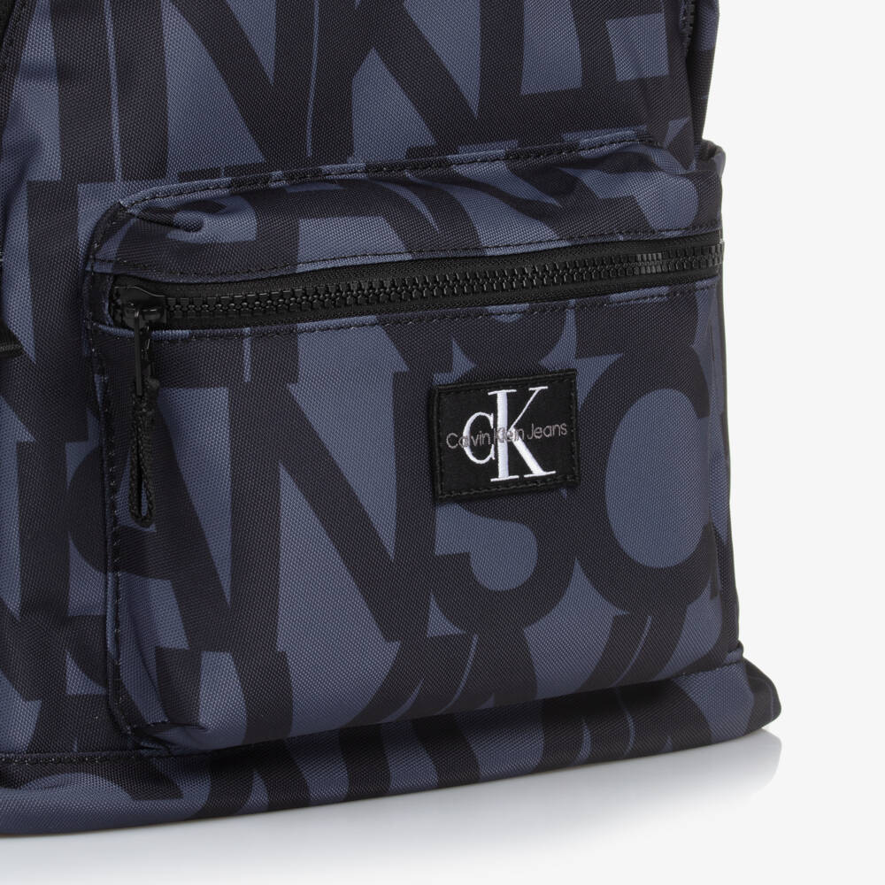 Calvin Klein-Boys Stone Canvas Rucksack 36cm | Childrensalon Outlet