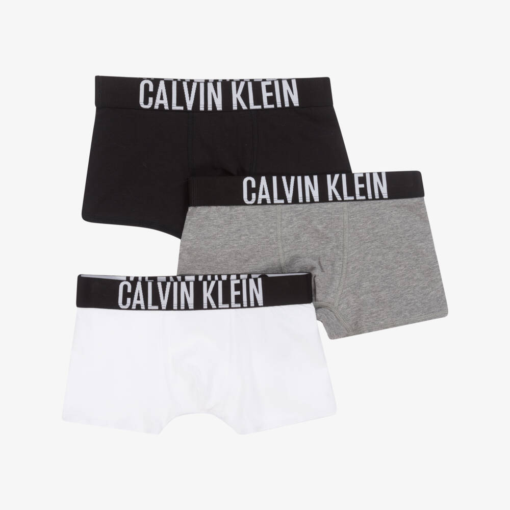 Calvin Klein-Boys Trio-Tone Soft Boxer Set | Childrensalon Outlet
