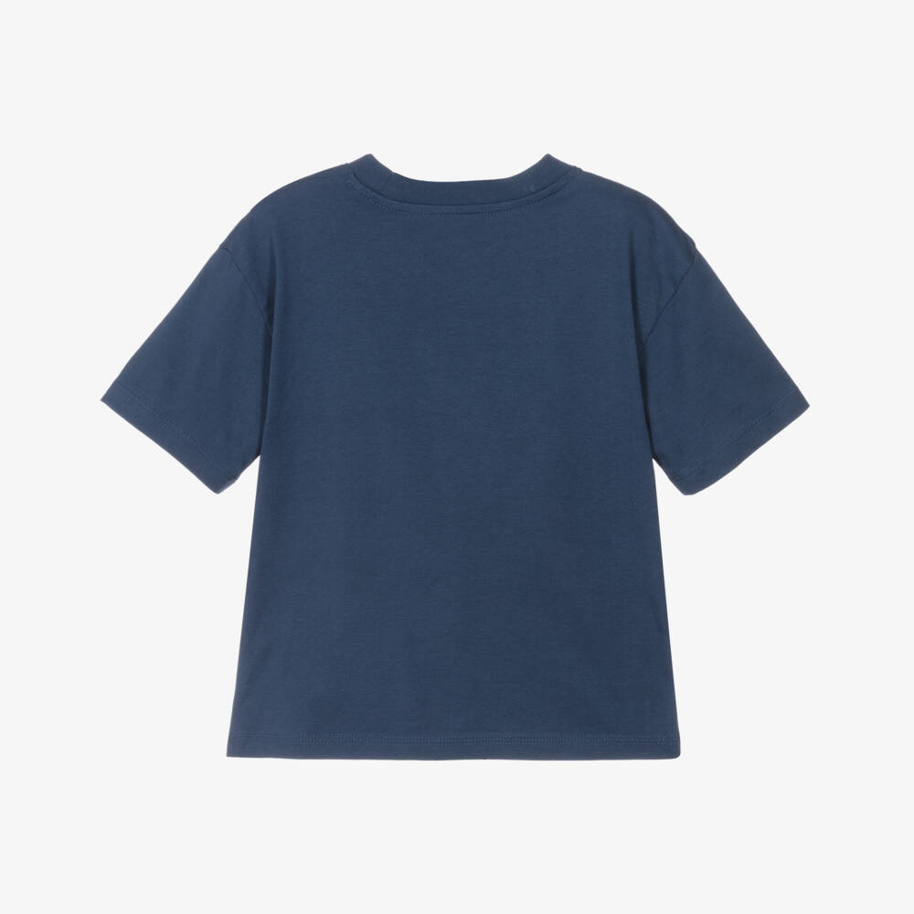 Calvin Klein-Boys Vibrant Logo Cotton Tee | Childrensalon Outlet