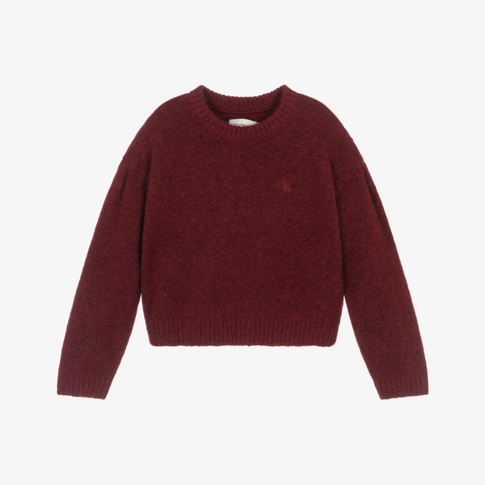 Calvin Klein-Burgundy Sweater | Childrensalon Outlet
