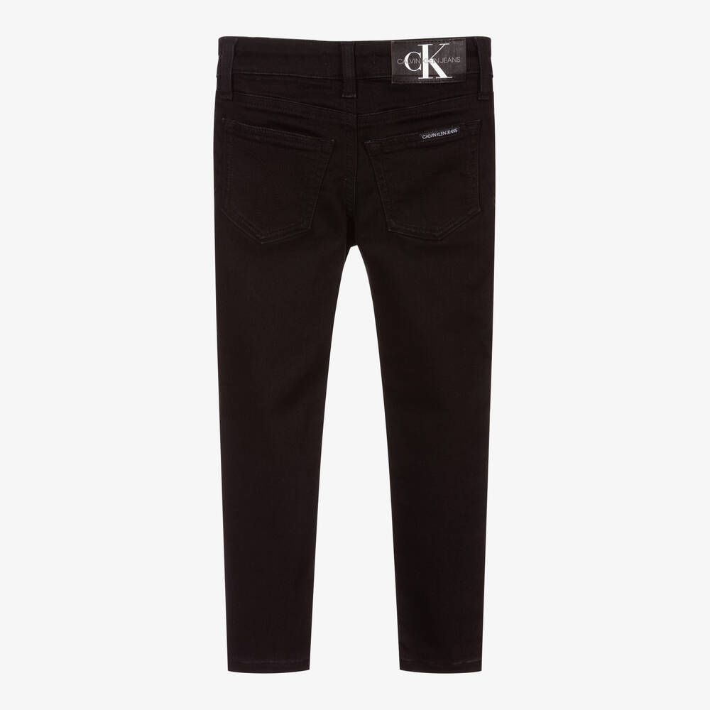 Calvin klein black jeggings discount