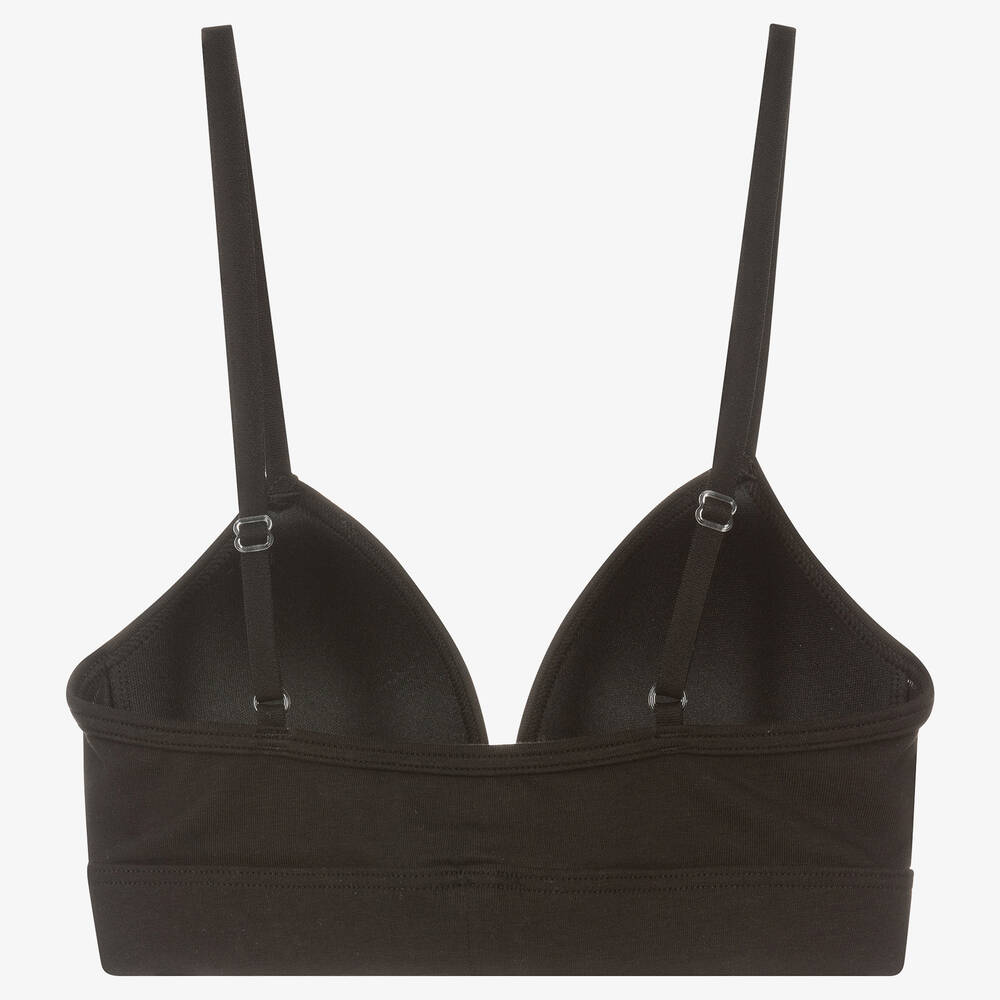 Calvin Klein-Черный хлопковый бюстгальтер | Childrensalon Outlet