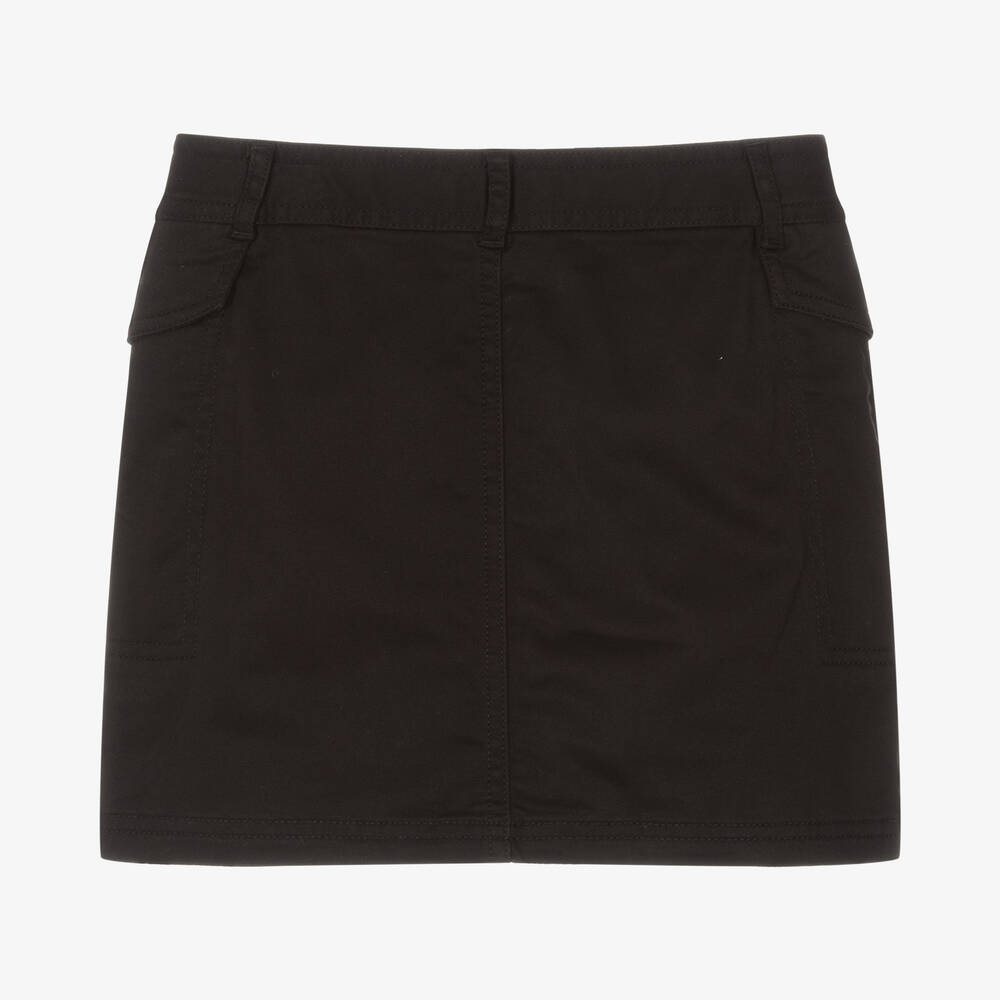 Calvin Klein Джинсы-Черная хлопковая мини-юбка | Childrensalon Outlet