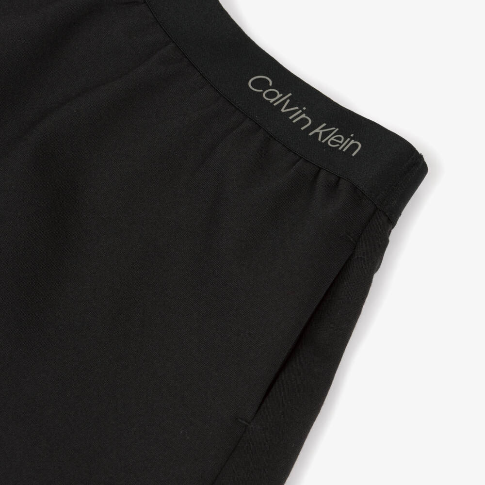 Calvin Klein-تنورة سوداء واسعة للبنات | Childrensalon Outlet