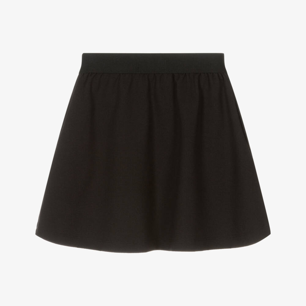 Calvin Klein-تنورة سوداء واسعة للبنات | Childrensalon Outlet