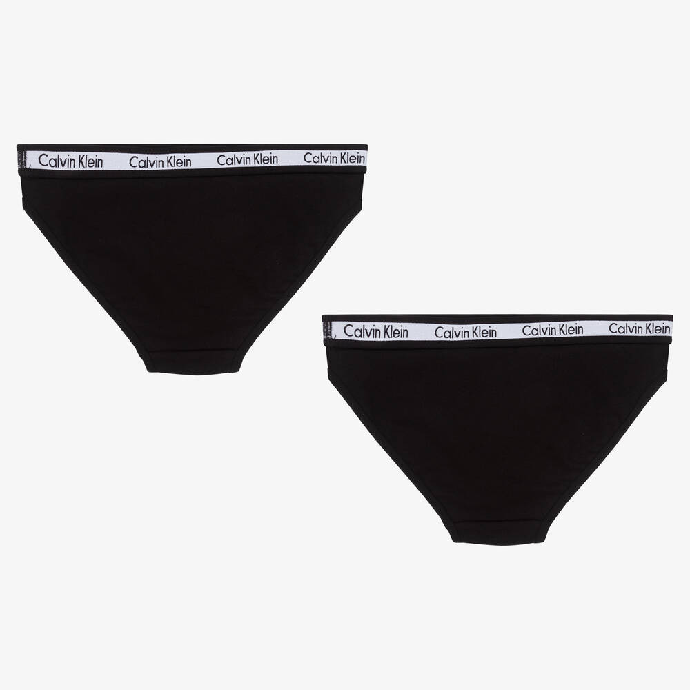 Calvin klein best sale black knickers