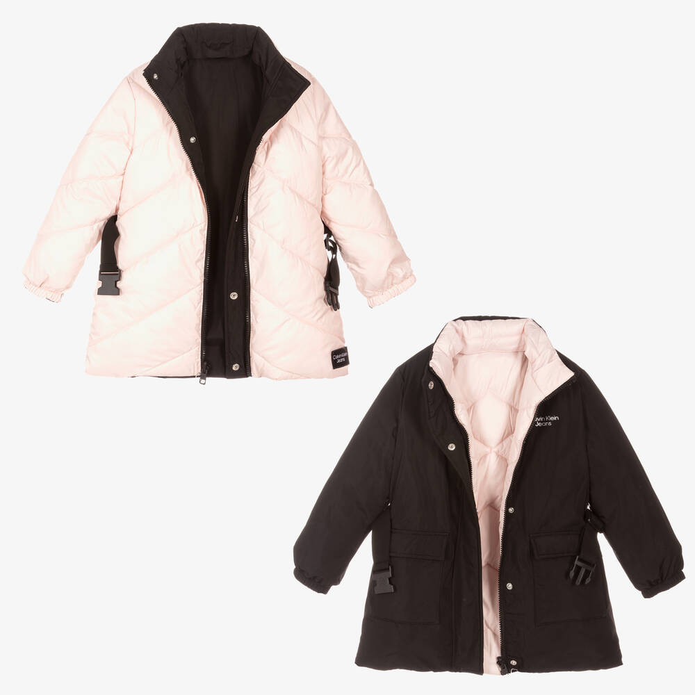Calvin klein reversible best sale coat