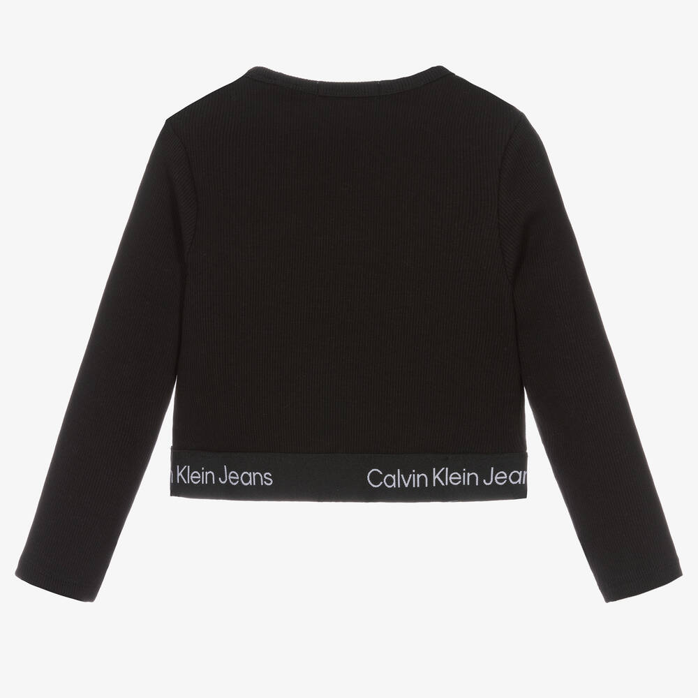 Calvin klein black top store