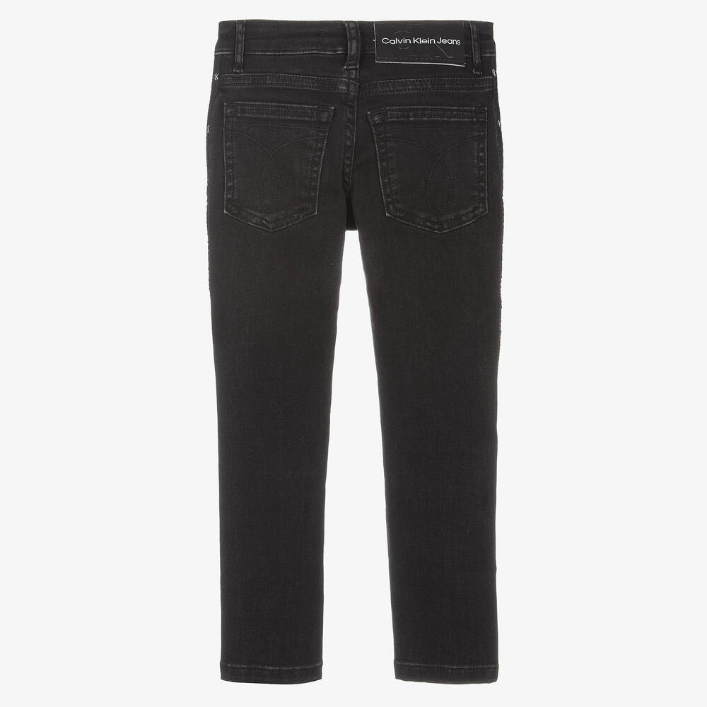 Calvin klein black skinny jeans hot sale