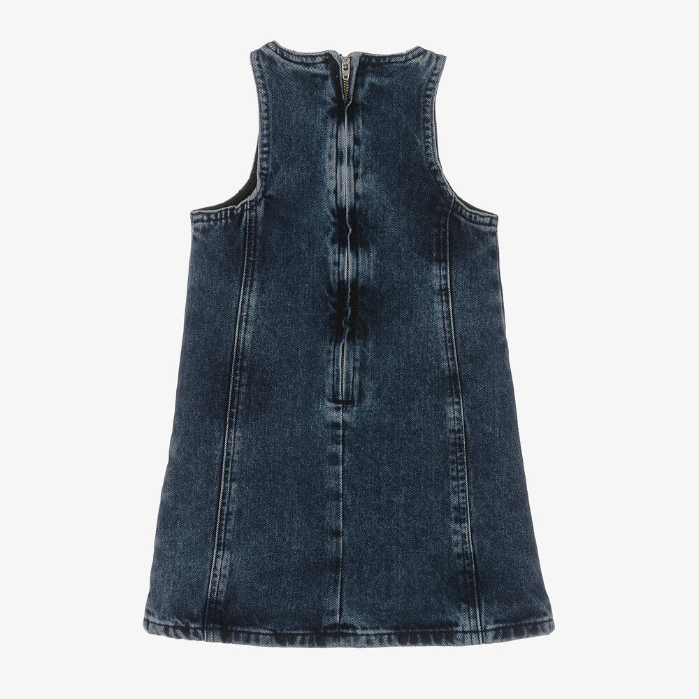 Calvin Klein-Синее джинсовое платье для девочек | Childrensalon Outlet
