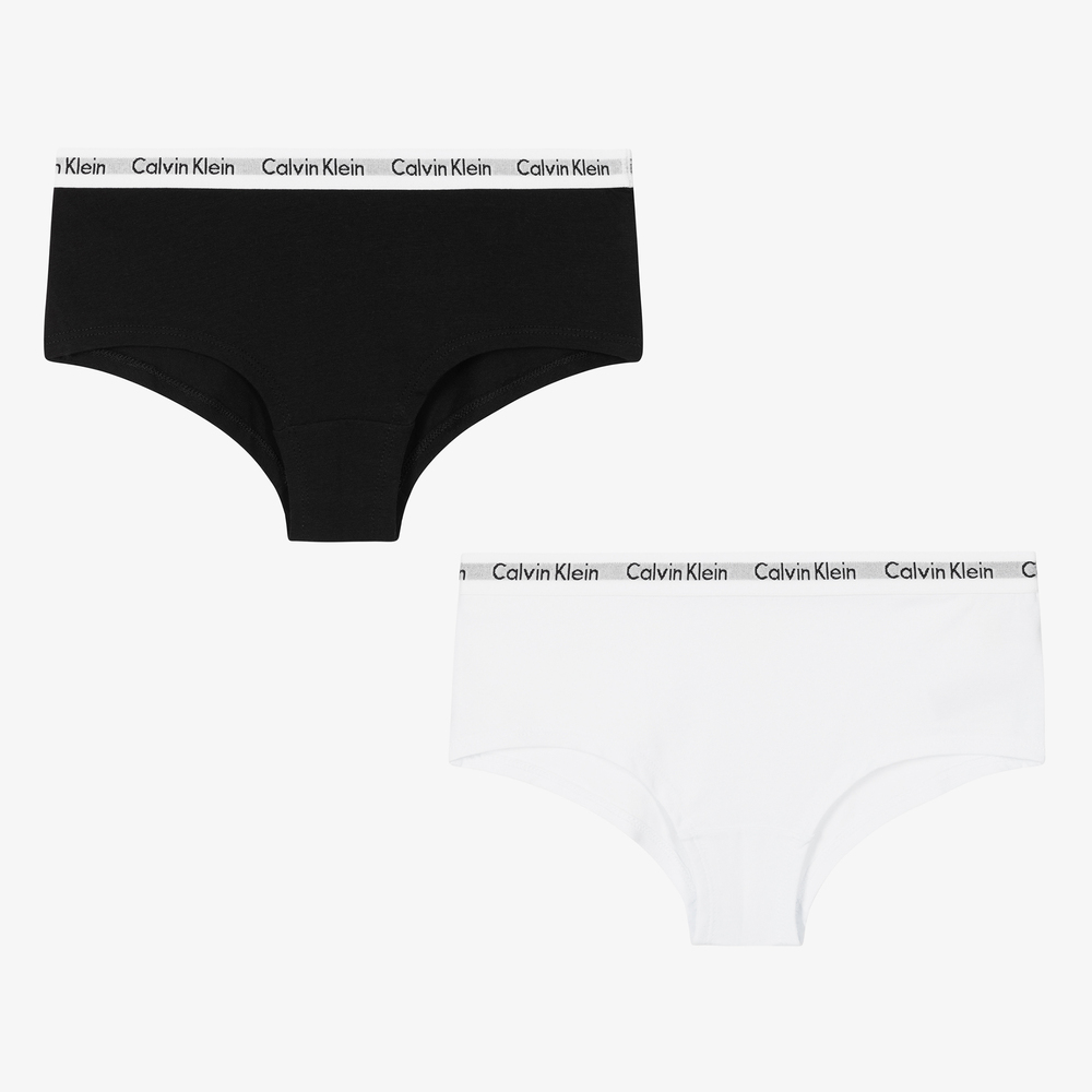 Calvin Klein - Girls Cotton Knickers (2 Pack)