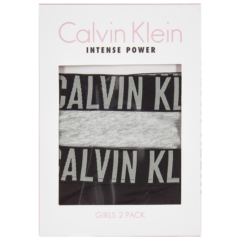 Calvin Klein Хлопковые трусики для девочек (2 пары)