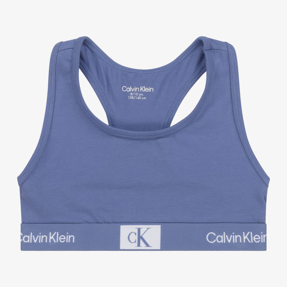 Calvin Klein-Girls Cotton Racerback Tops Trio | Childrensalon Outlet