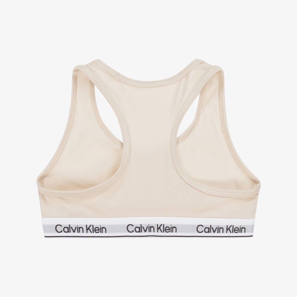 Calvin Klein-Girls Duo of Cotton Crop Tops | Childrensalon Outlet