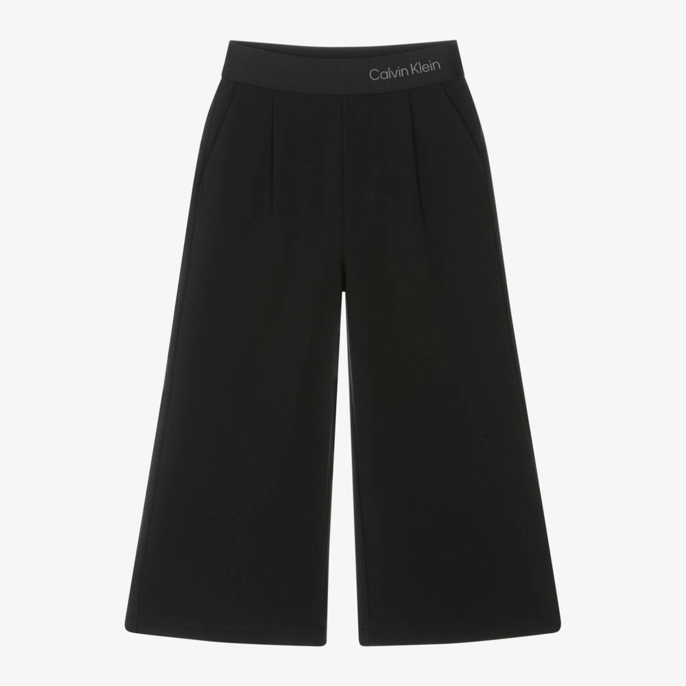 Calvin Klein-Girls Ebony Flare Pants | Childrensalon Outlet