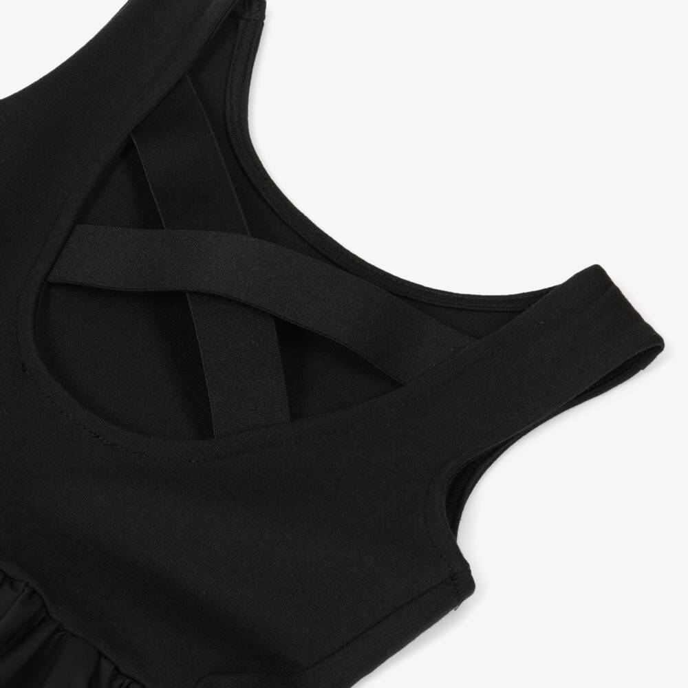 Calvin Klein-Girls Elegant Black Milano Dress | Childrensalon Outlet