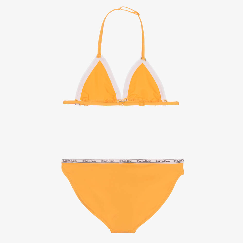 Maillot de bain calvin klein orange shop