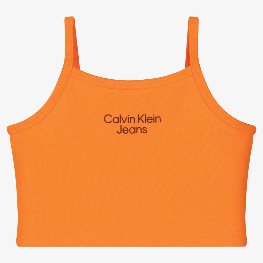 Calvin klein shop girls crop top