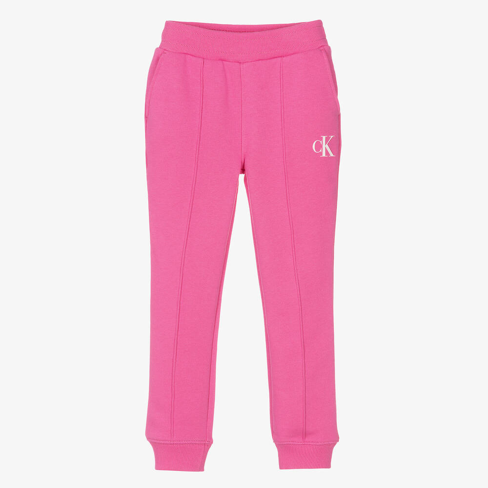 Pink calvin klein tracksuit top