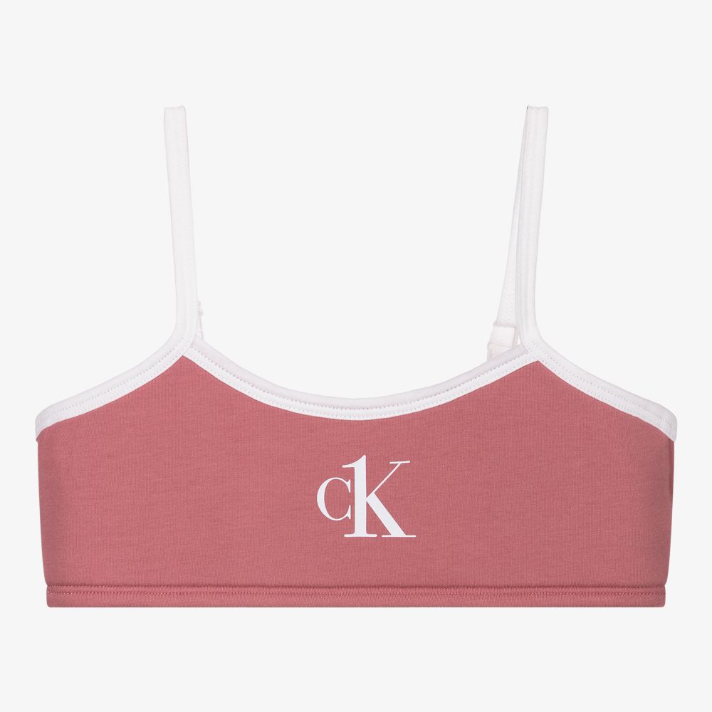 Calvin Klein - Brassière rose Fille | Childrensalon