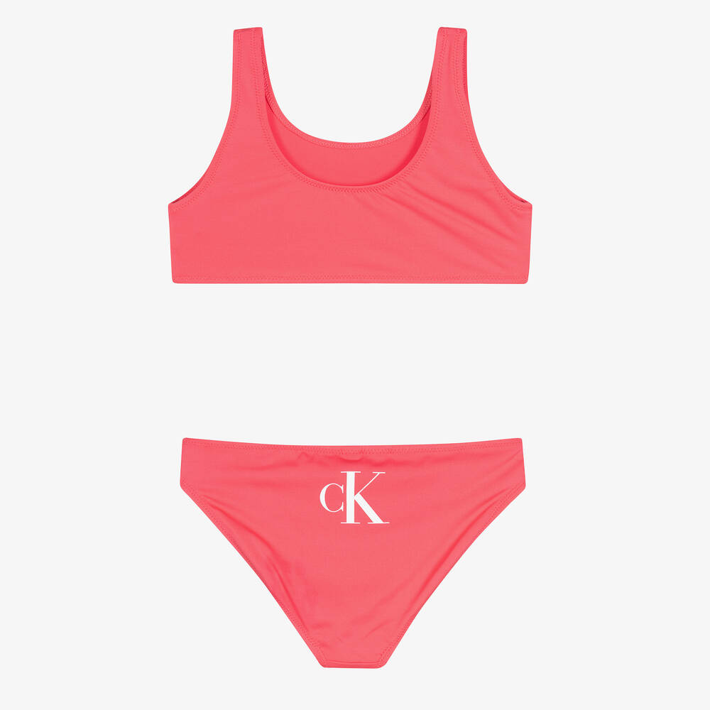 Calvin klein logo bikini top