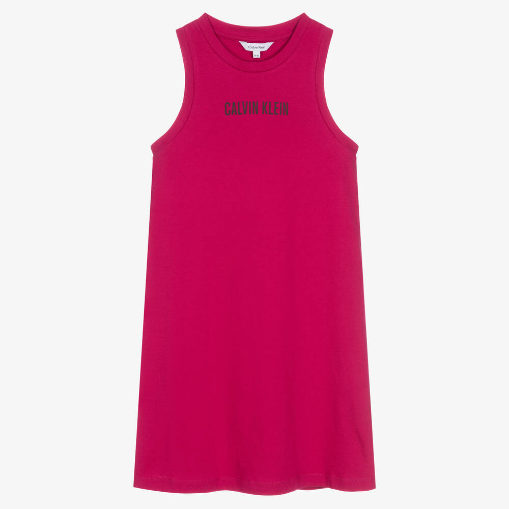 Calvin klein pink sleeveless dress top